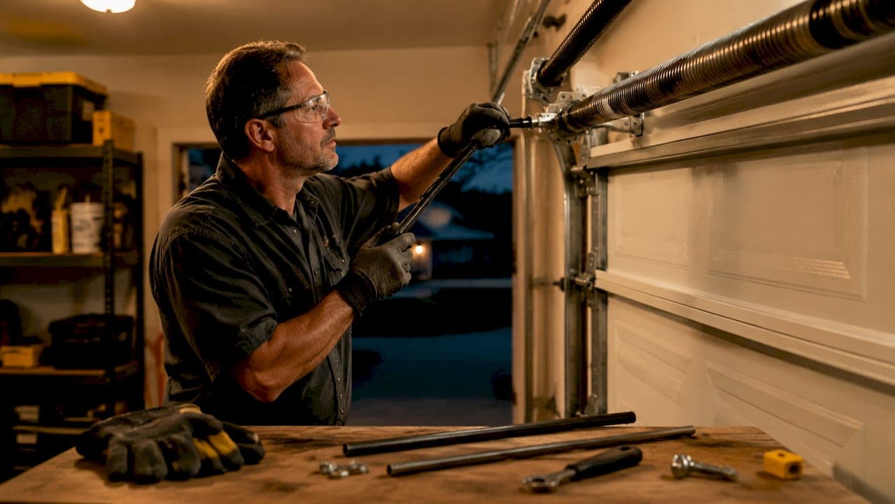 Garage Door Spring Tension Adjustment: 2026 Guide