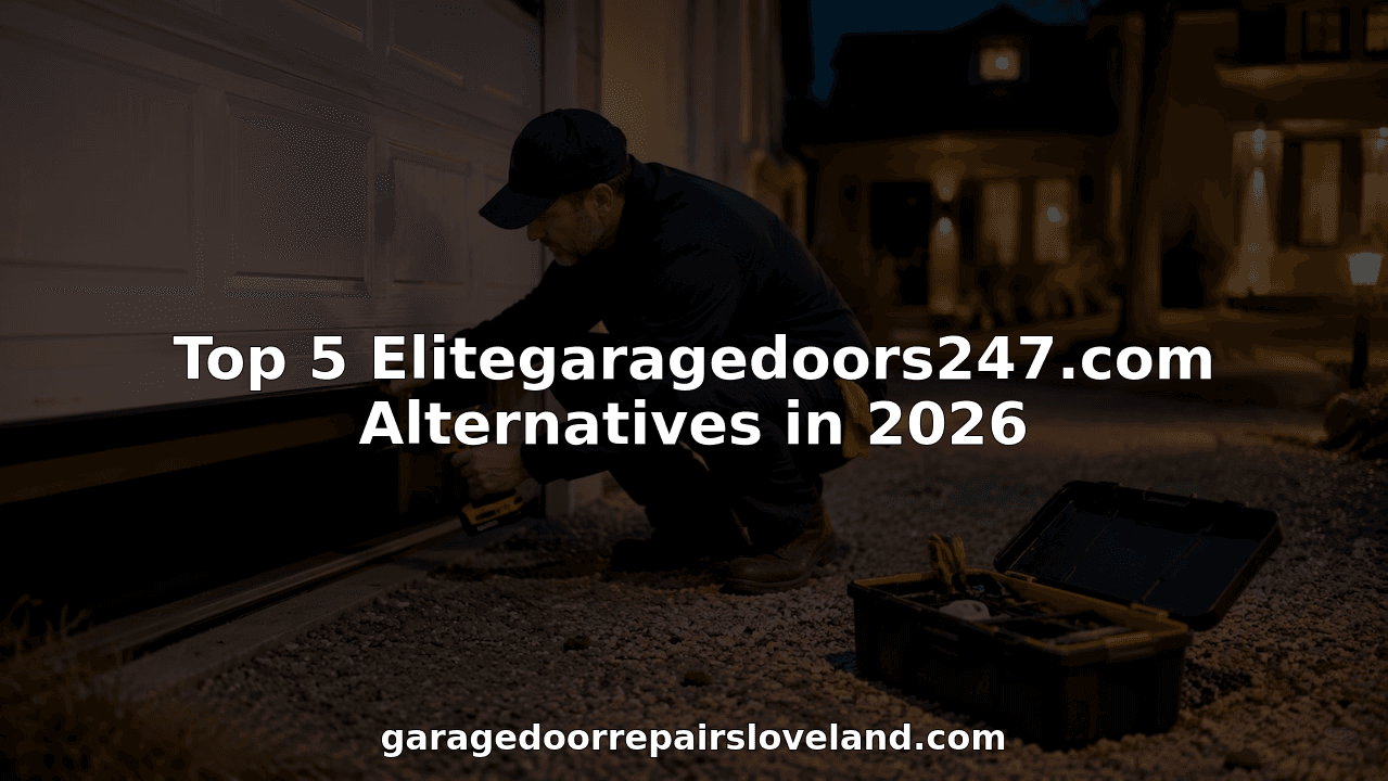 Top 5 Elitegaragedoors247.com Alternatives in 2026