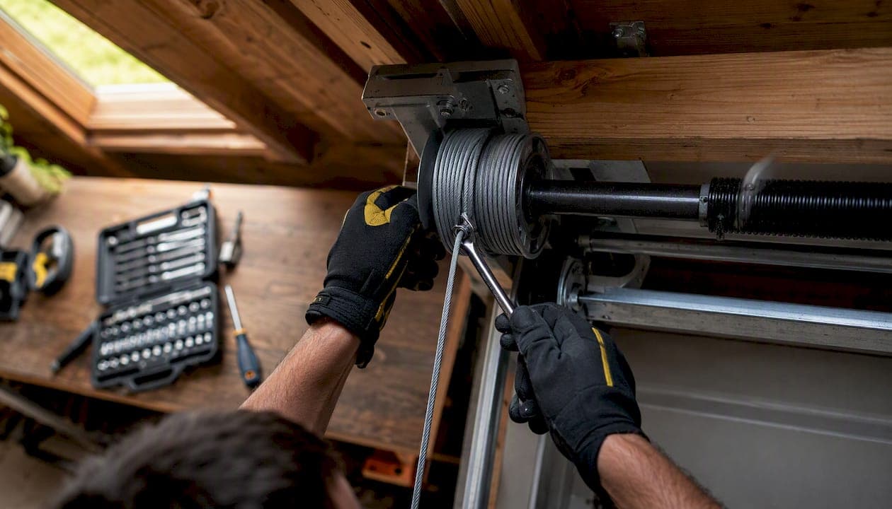How to Tighten Loose Garage Door Cables Safely