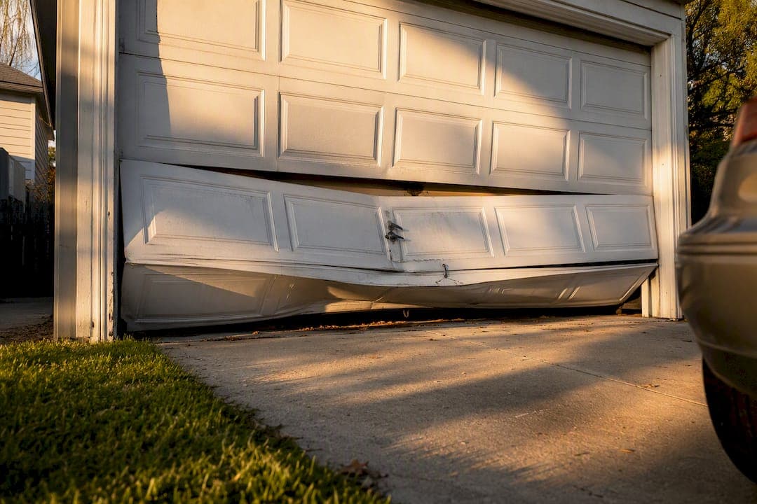 Car Hit Your Garage Door? Here's What to Do Next