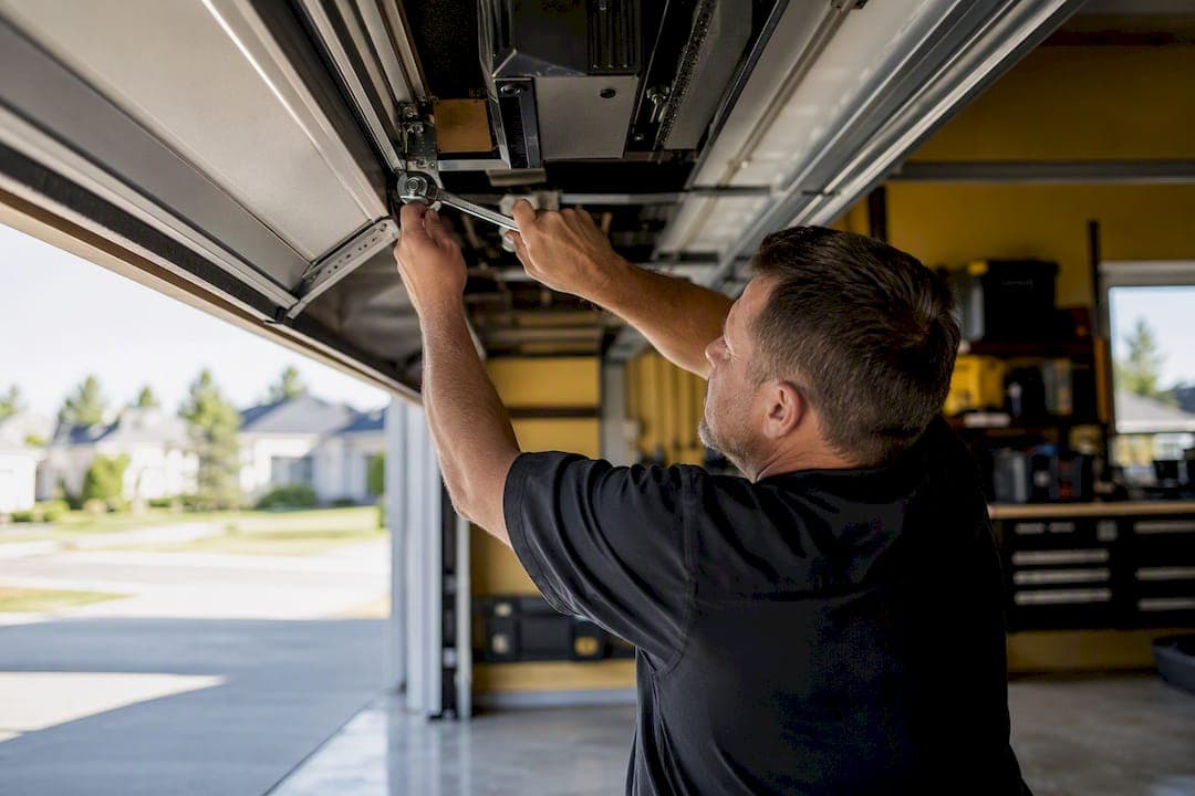 Safely Fix Grinding Garage Door Noise in Four Steps for Homeowners