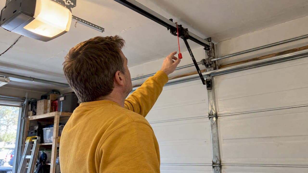 Garage Door Emergency Release Stuck? What to Do Safely
