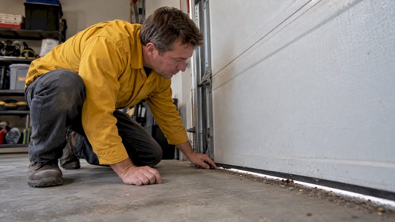 Gap Under Your Garage Door: Causes, Fixes and When to Call